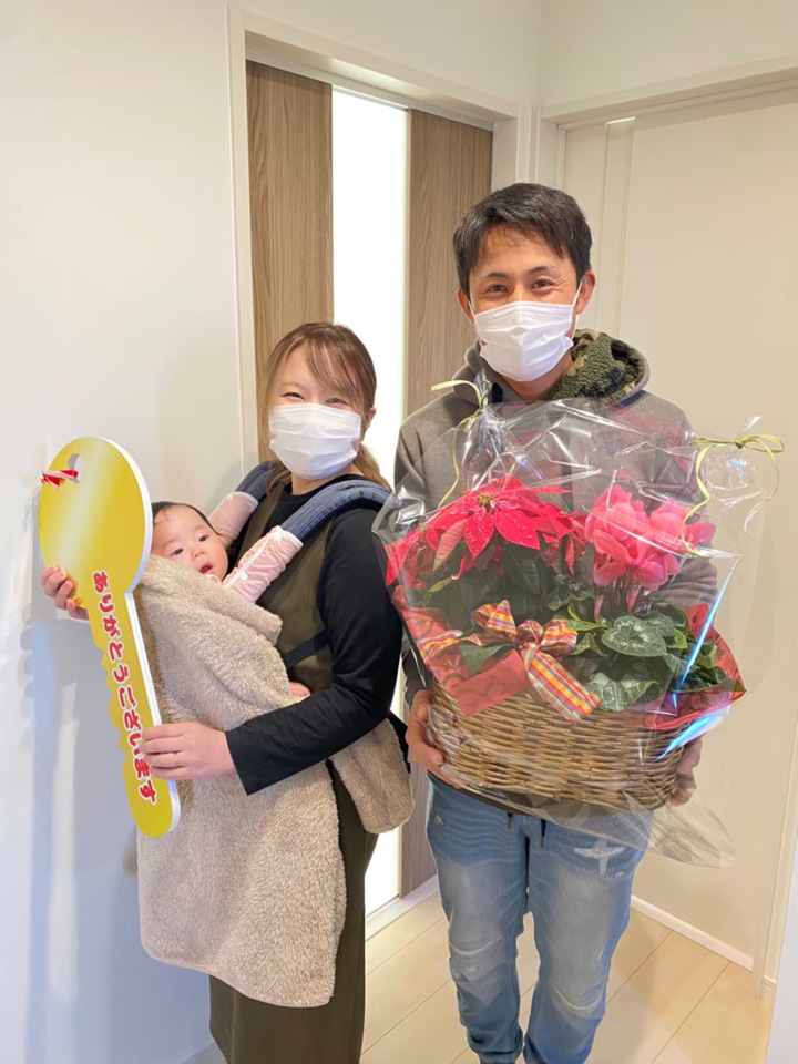 【こだわりの理想的な家ができて嬉しいです!】